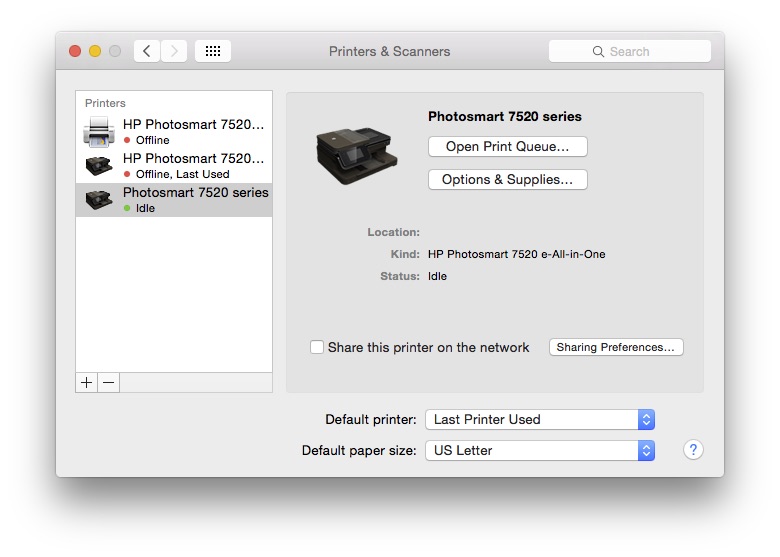 hp 4520 utility for mac